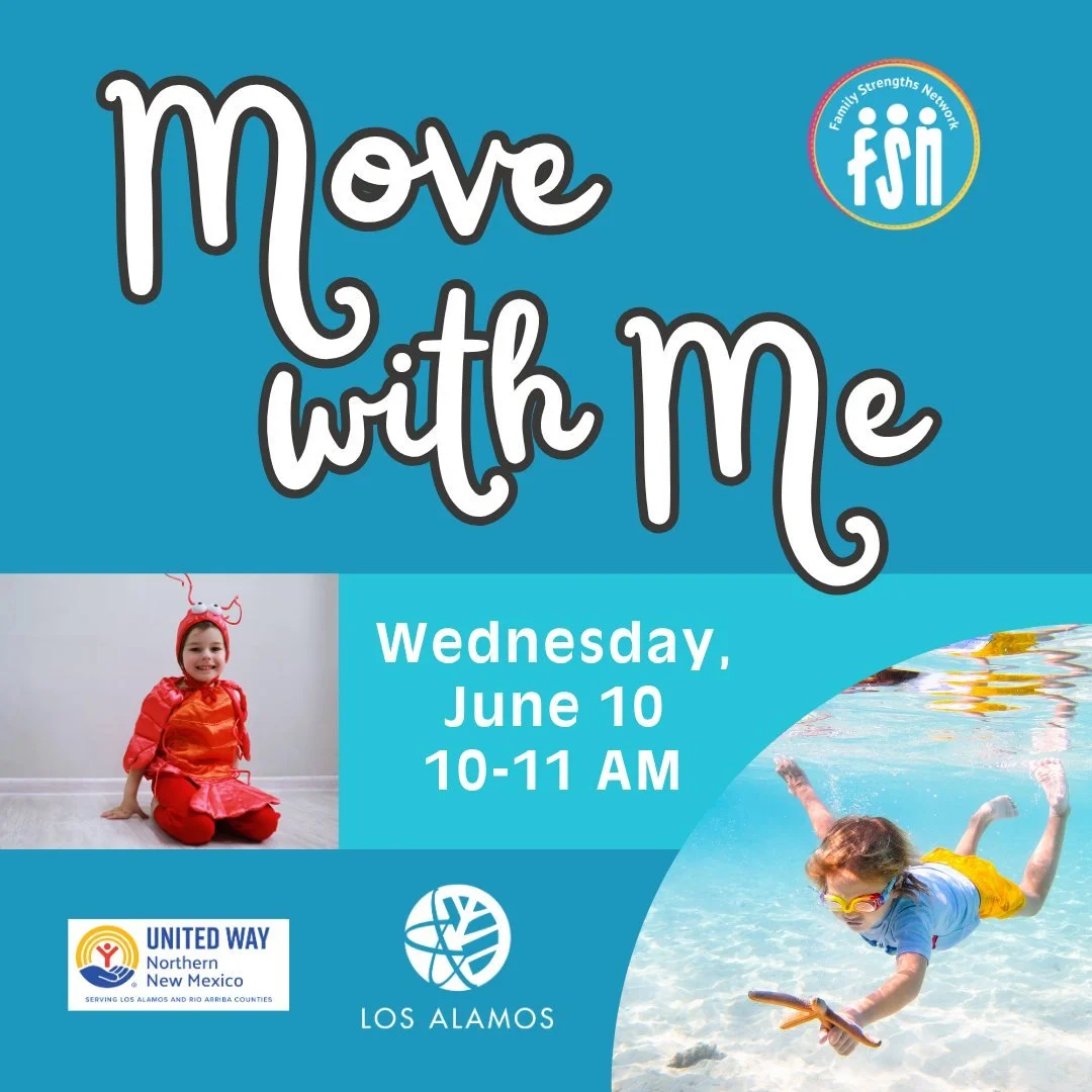 Bring your littles for an underwater adventure-themed Move With Me on Wednesday, June 10!
Explore what&rsquo;s beneath the water&rsquo;s surface through movement, songs, and stories.
Free at FSN (3540 Orange St).

Move With Me is a toddler movement c