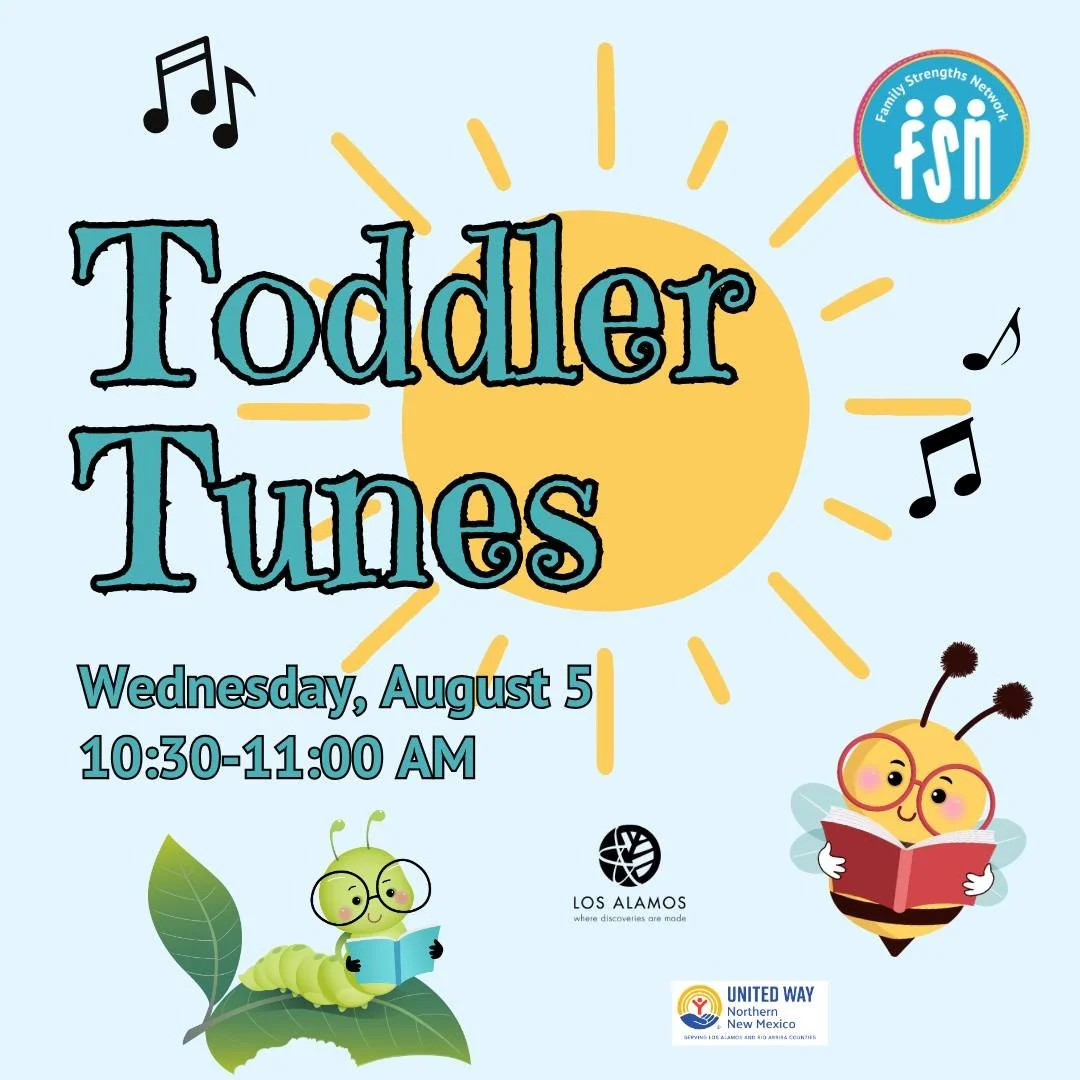 This August, we say farewell to summer break and welcome a new school year through our children's programs.
We're kicking it off with Toddler Tunes! Bring your little ones on Wednesday for music and movement that will celebrate this season's transiti