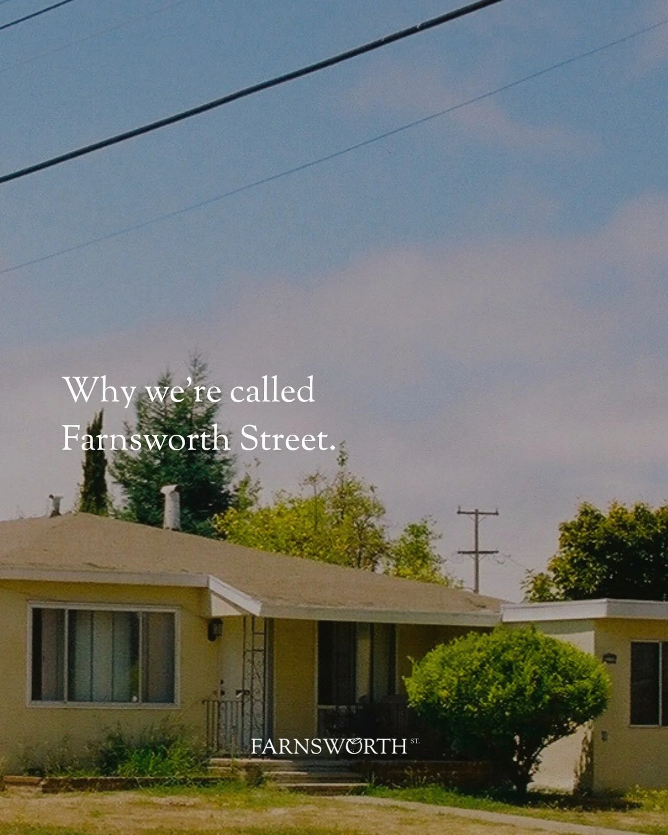 Long story short, Farnsworth Street was the first home my grandparents came to when they immigrated to the states.

My grandparents, their eight kids, and eventually most of their grandkids all lived there in this small single-family home at one poin