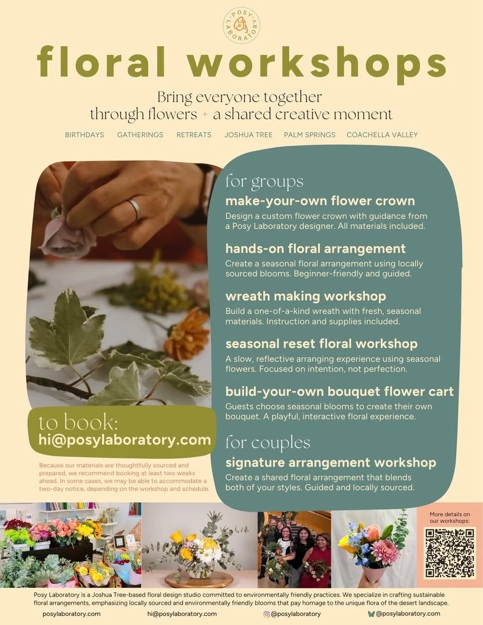 Joshua Tree Workshops