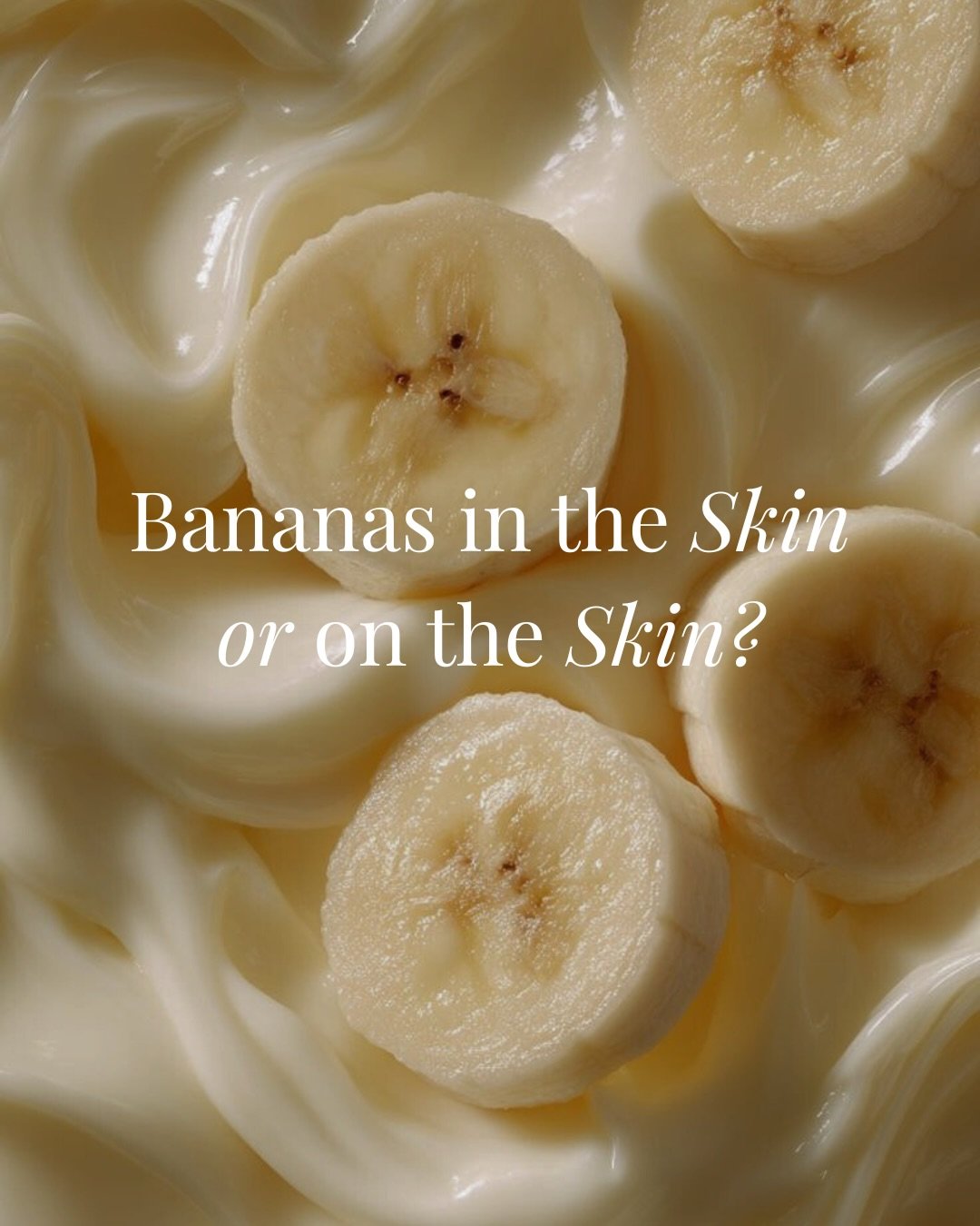 Are you rubbing banana peels on your skin&hellip; expecting clearer acne or faded dark spots? 

If so, it&rsquo;s worth knowing this: there&rsquo;s no strong scientific evidence supporting topical banana use in skincare. The skin barrier limits nutri