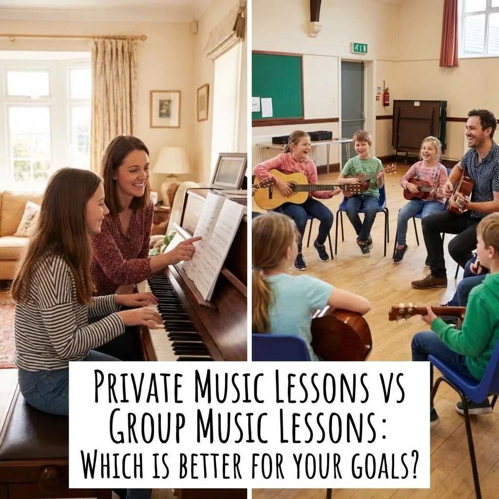 Private Music Lessons vs Group Music Lessons: Which Is Better For Your Goals?