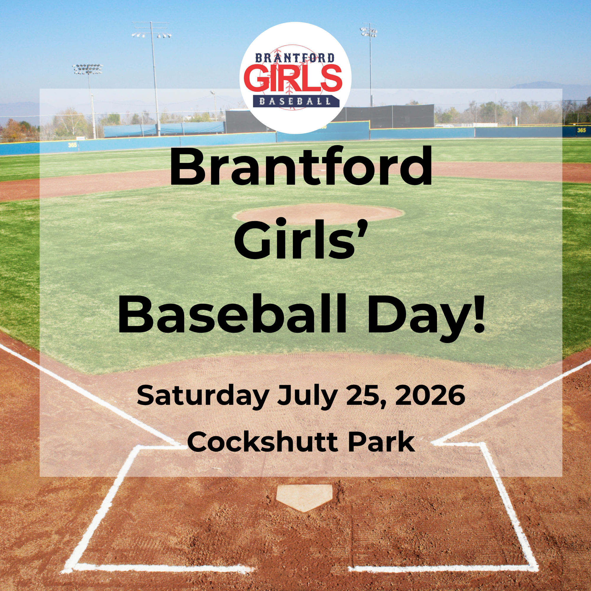 Girls' Baseball Day!