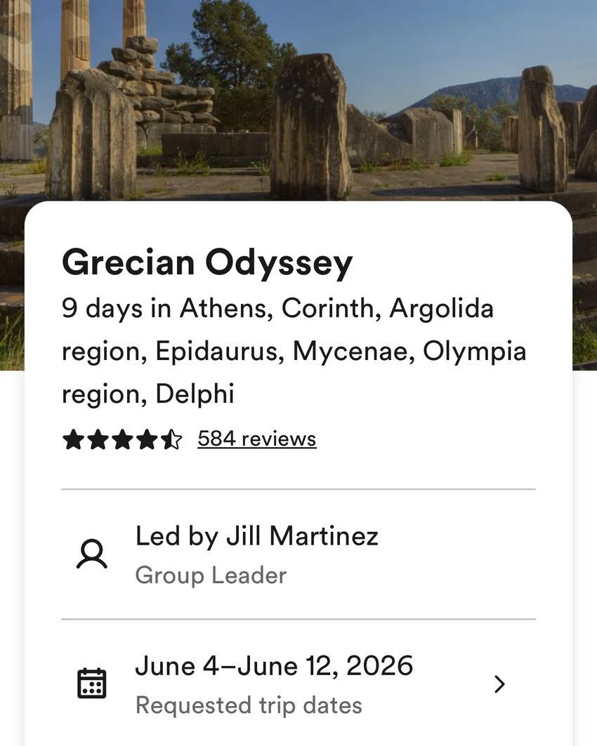 Want to go to Greece? Mrs. Martinez’s next educational trip will be to Greece! Students will have the opportunity to explore history, culture, and unforgettable destinations on this once-in-a-lifetime journey. Click the link in our bio to learn