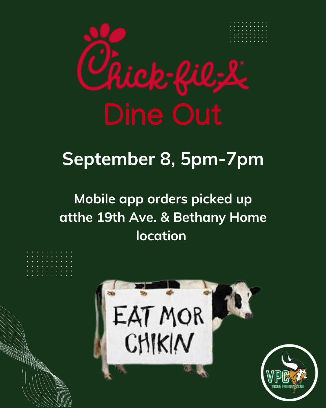 Chick-Fil-A Dine Out Night
