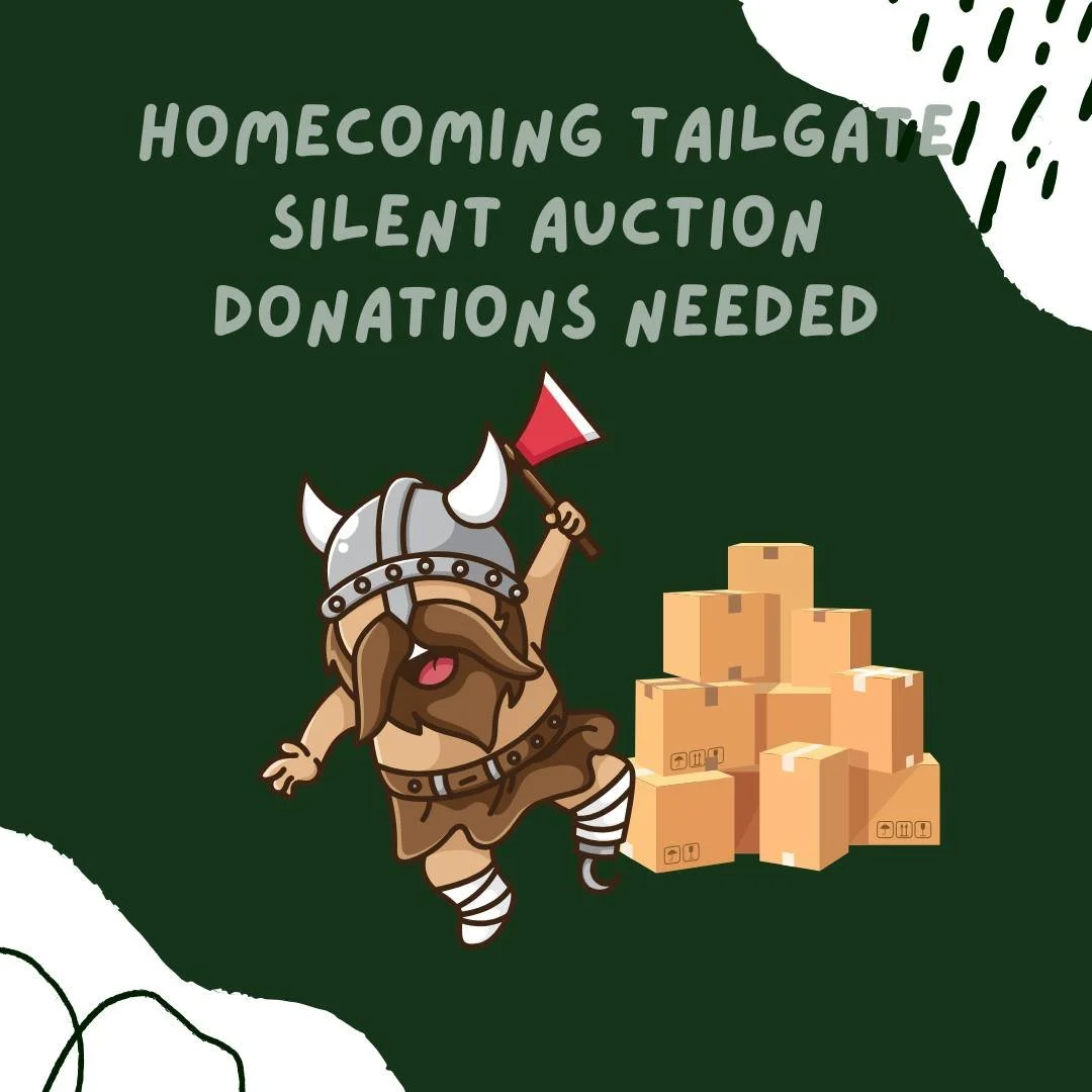 Our Homecoming Tailgate Silent Auction is coming and we need treasures fit for a viking!

With Amazon Prime Days around the corner, it&rsquo;s the perfect time to shop our Amazon Wish List and send items straight to us. Every donation helps build ama