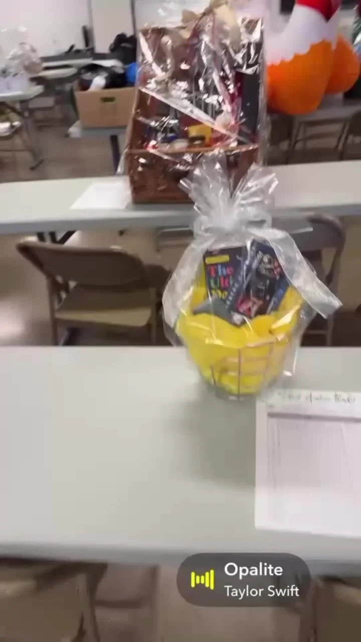 The baskets are looking pretty and ready for you to be able to bid on them!! Please check out our bio for the link to our Silent Auction site. Items are already live!!