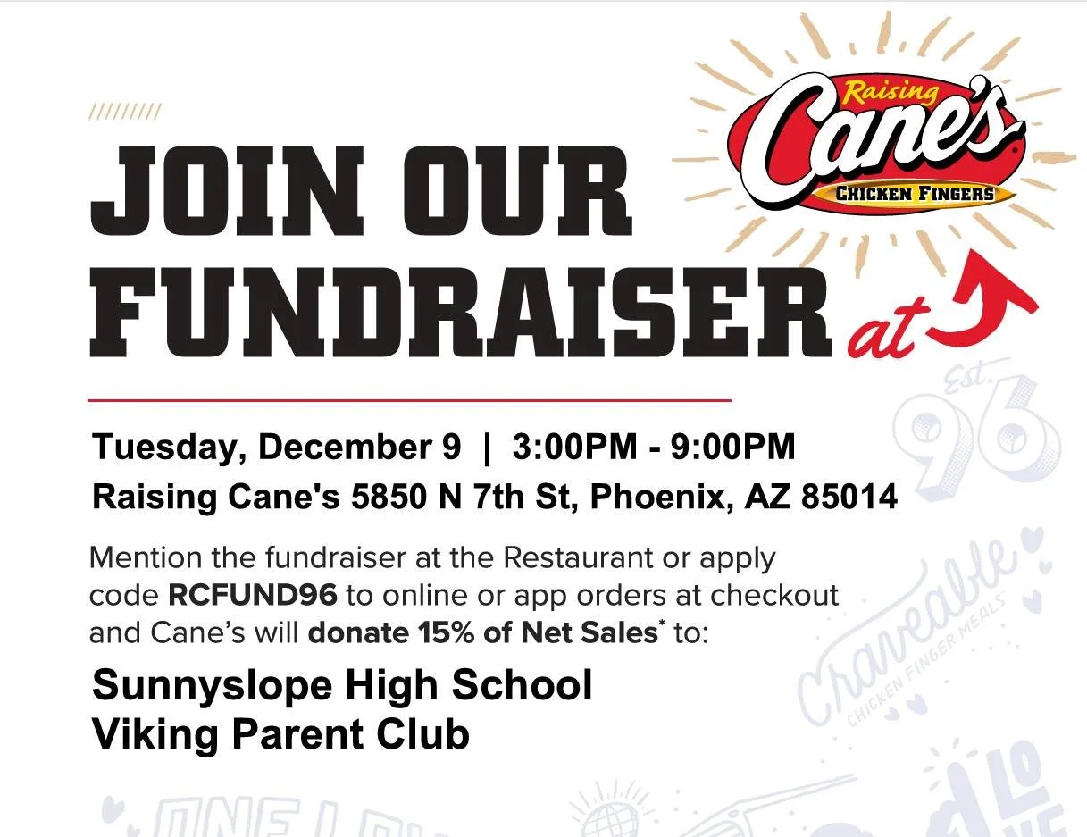 It&rsquo;s Dine Out Night! Grab Raising Cane&rsquo;s for dinner today and support VPC. Don&rsquo;t forget to include code RCFUND96 when ordering online or mention our fundraiser when you order in-person. Thanks for helping our community!