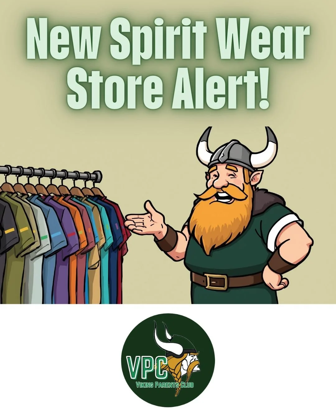 Big news! Our spirit wear store is now ONLINE! Shop anytime, from anywhere. Orders will be delivered to the school front office for easy pickup.

Click the link in our bio to start shopping!