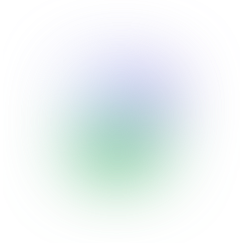 Colorful blurred abstract background with shades of blue, purple, green, and white.