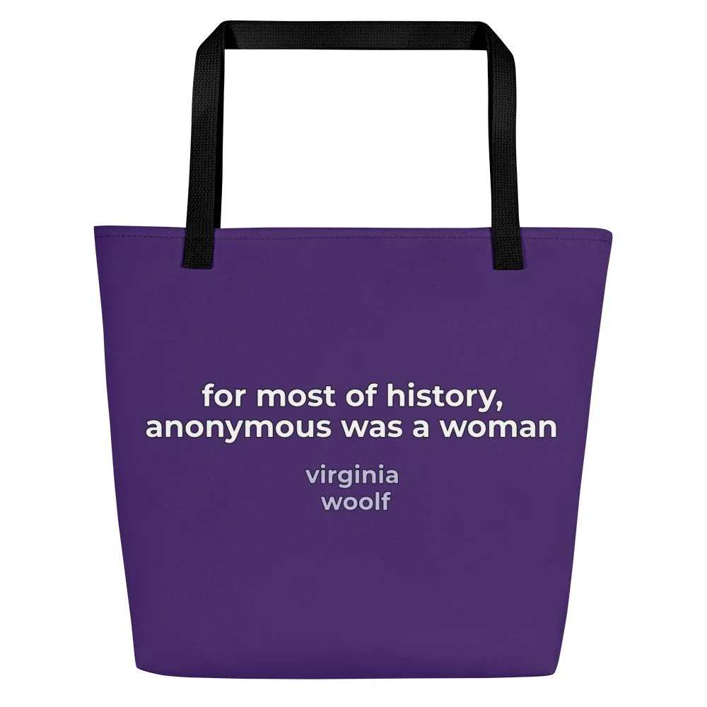 Icons Line | Virginia Woolf Tote Bag