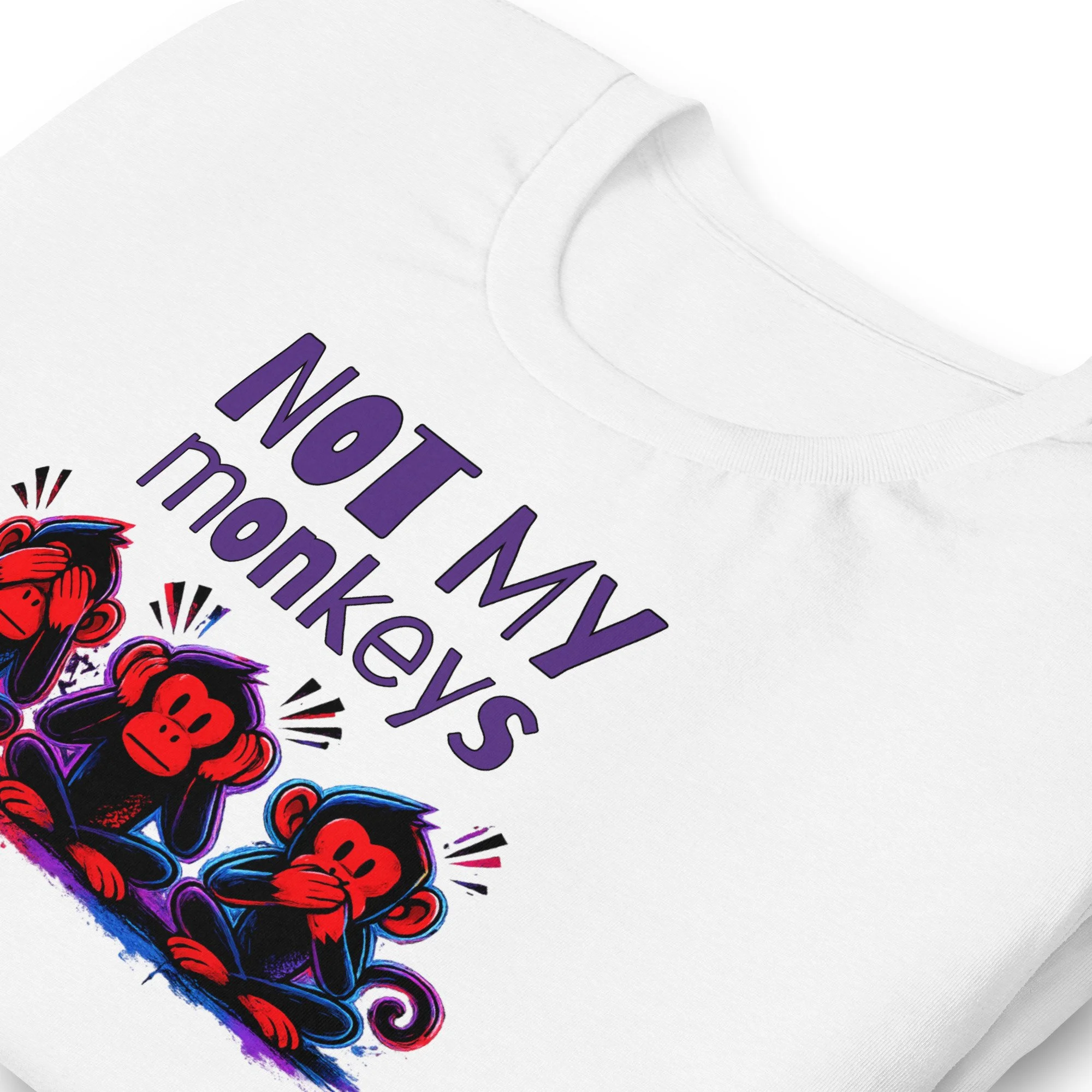 Not My Monkeys Graphic Tee