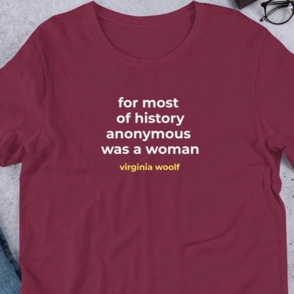 Virginia Woolf Quote Shirt