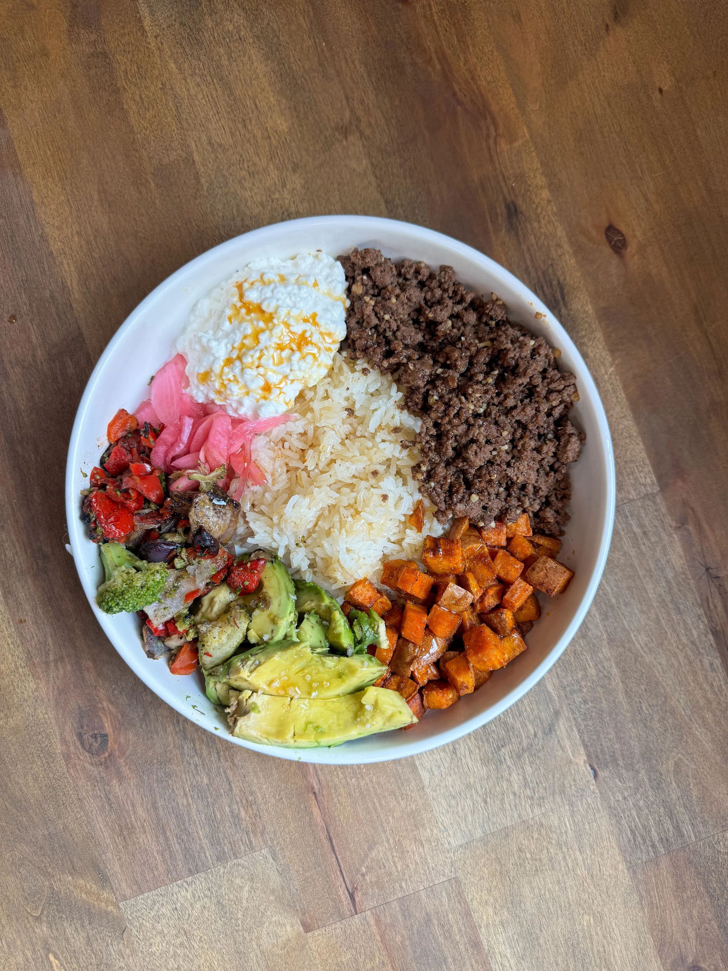 Hot Honey Bison Bowl