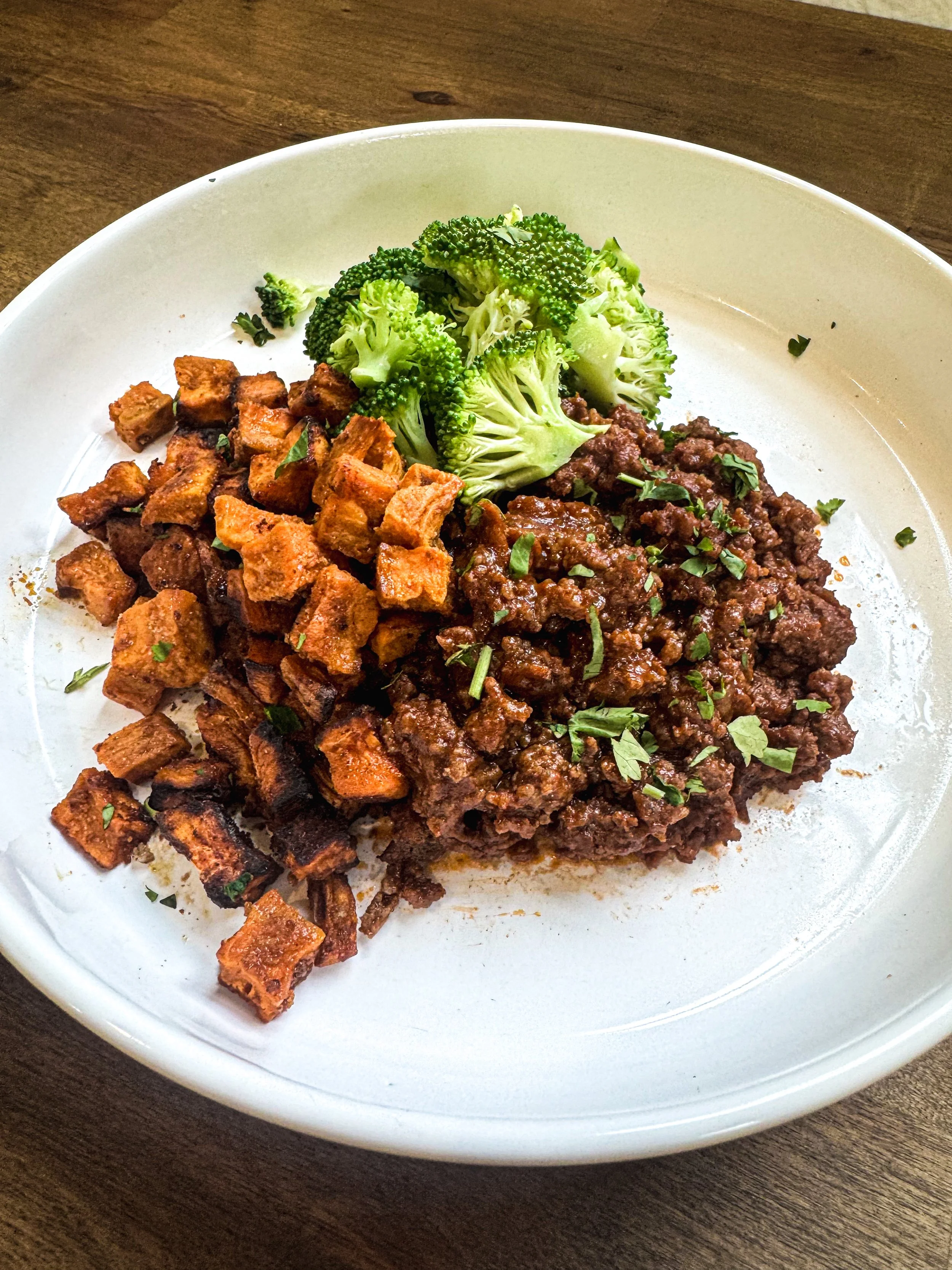 Maple Barbecue Sloppy Joe Bowls