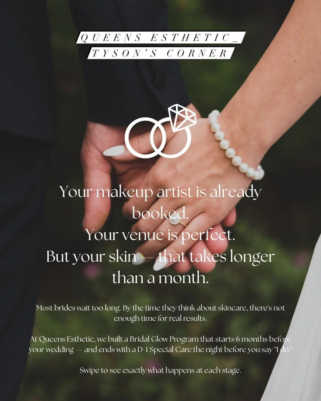 To every person planning a wedding right now &mdash; Tag the bride. Tag the groom. This one&rsquo;s for both of you. 

&rarr; Swipe to see the full timeline. &rarr; DM &ldquo;BRIDE&rdquo; or &ldquo;GROOM&rdquo; to book your consultation. Your wedding