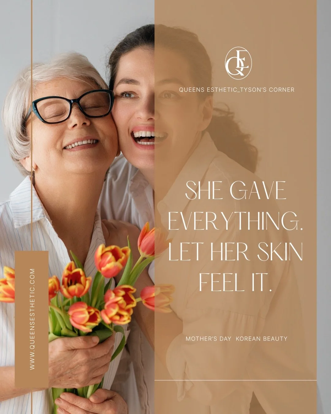 She counts everyone&rsquo;s wrinkles but her own. This Mother&rsquo;s Day, we&rsquo;re changing that.

In Korean skincare, the ritual is the act of love. 피부 관리 &mdash; caring for your skin &mdash; is something she never made time for. We&rsquo;ll mak