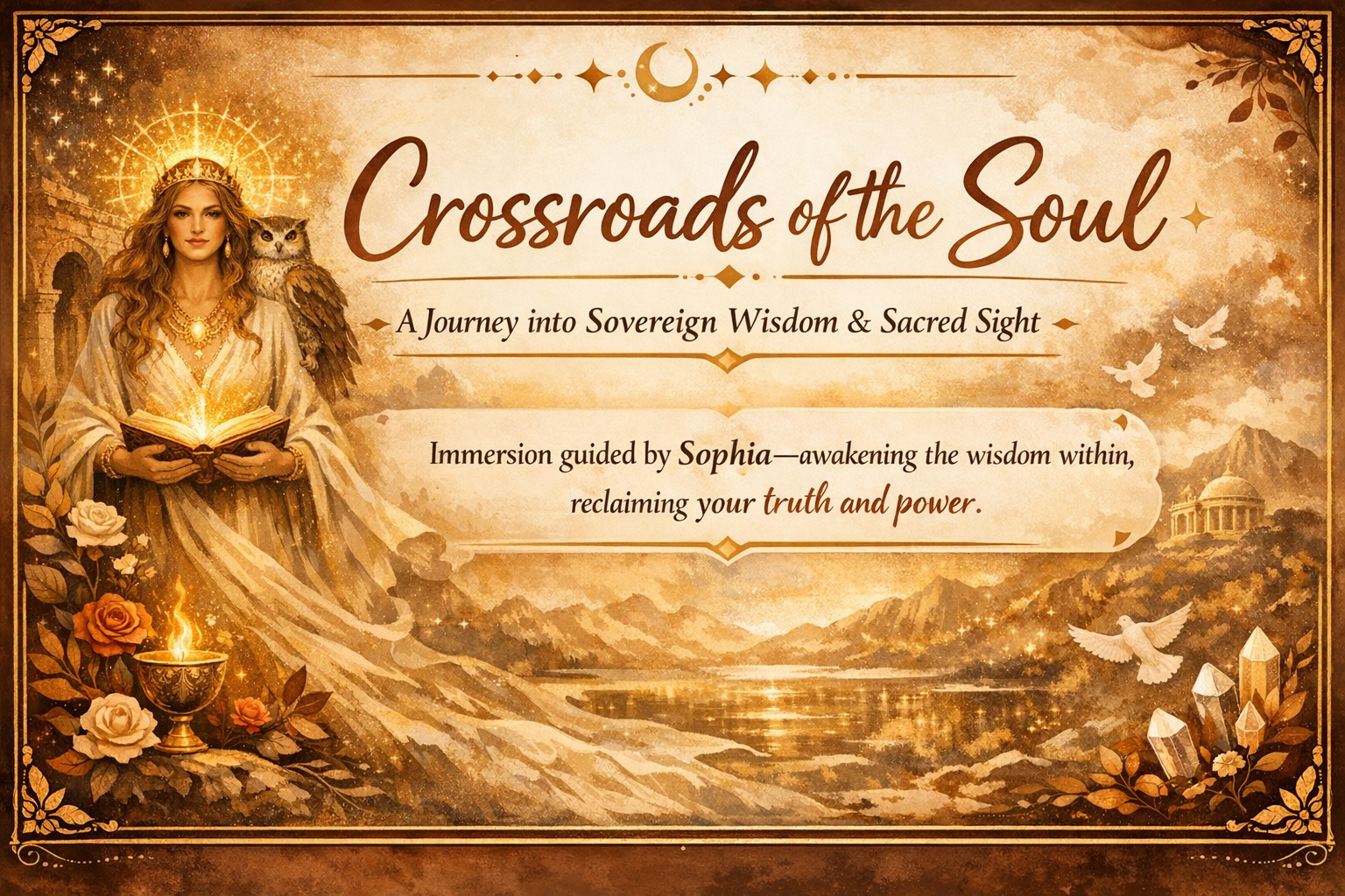 Sophia: The Sacred Return to    Sovereign Wisdom 