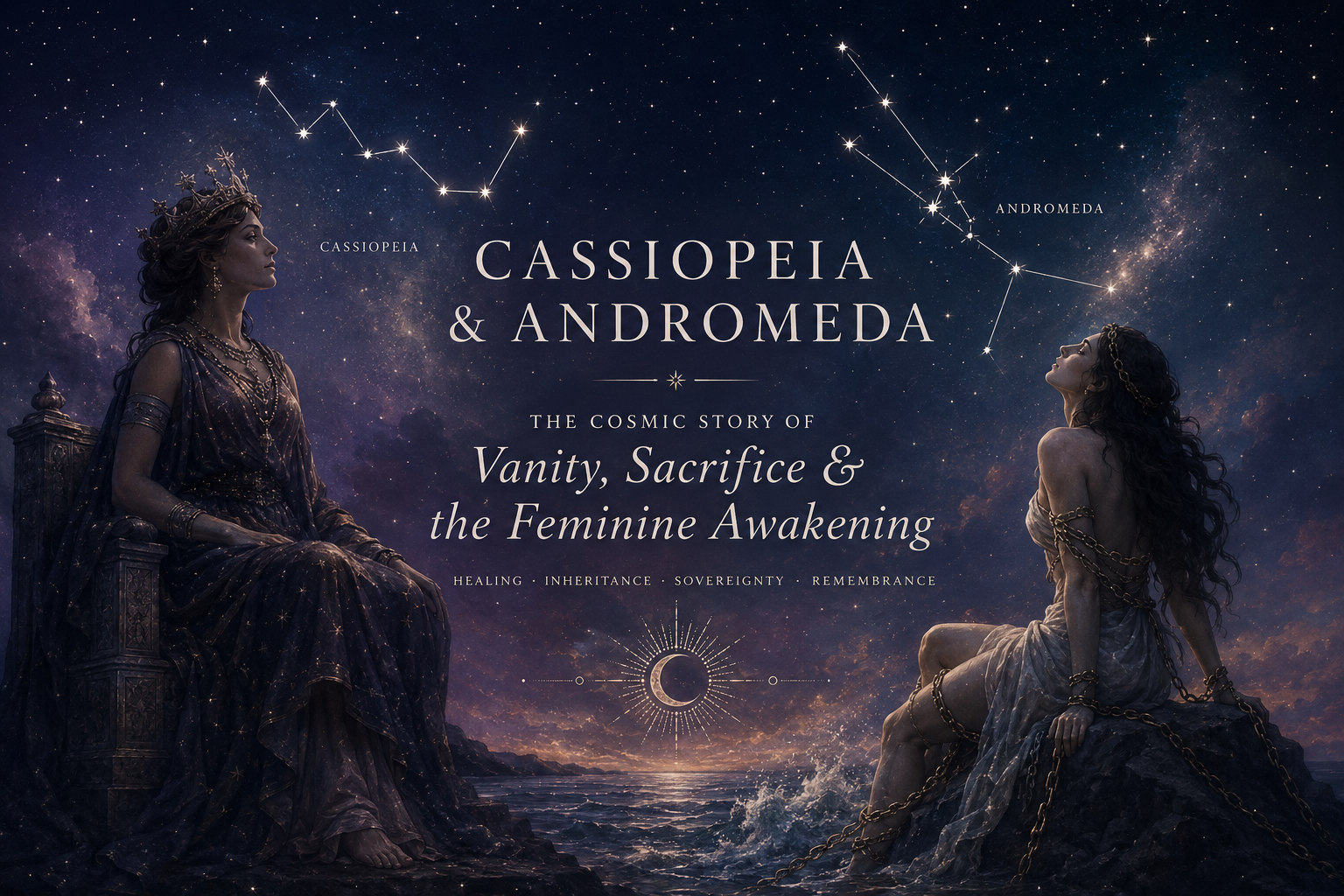 Cassiopeia &amp; Andromeda
