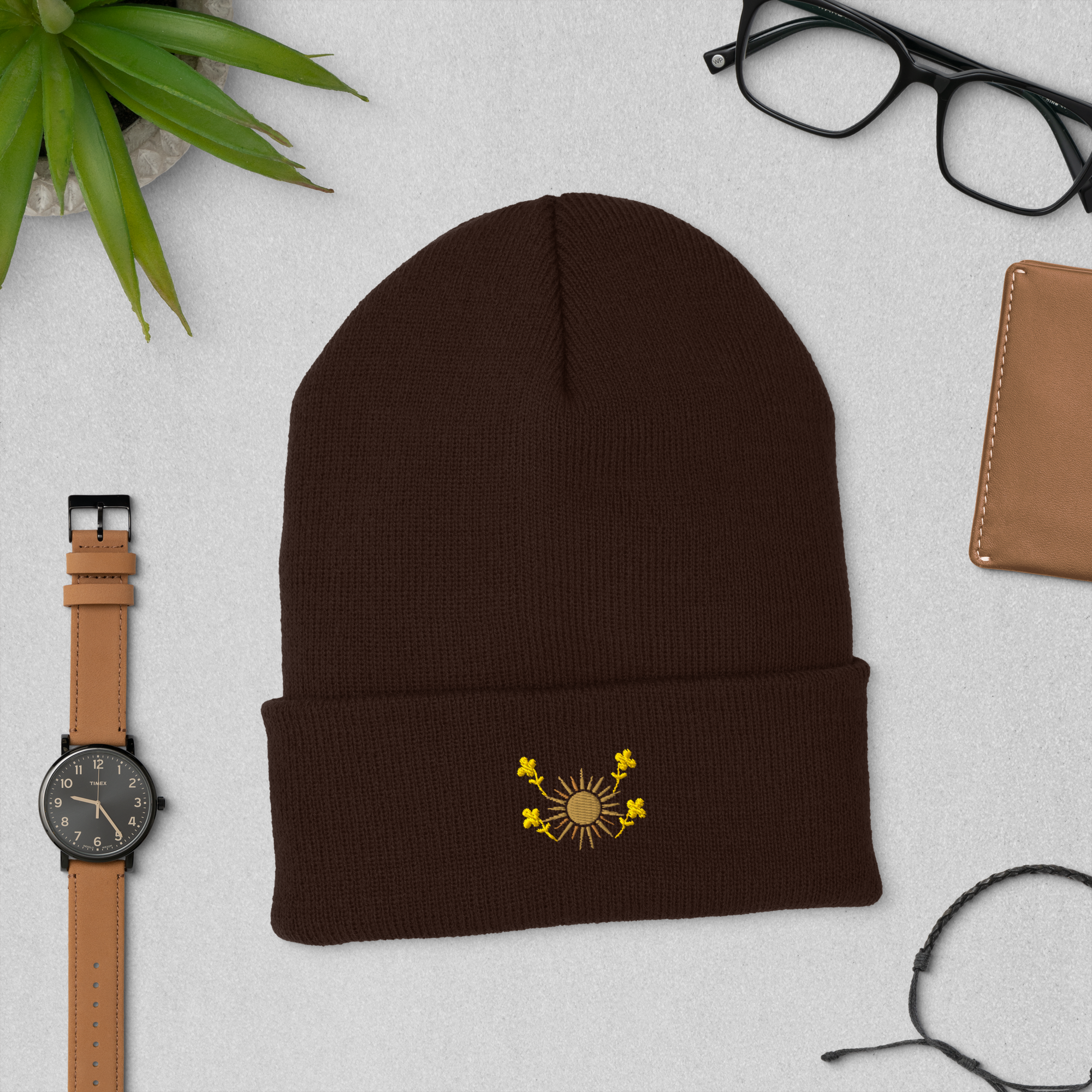 cuffed-beanie-brown-front-687461c649519.png