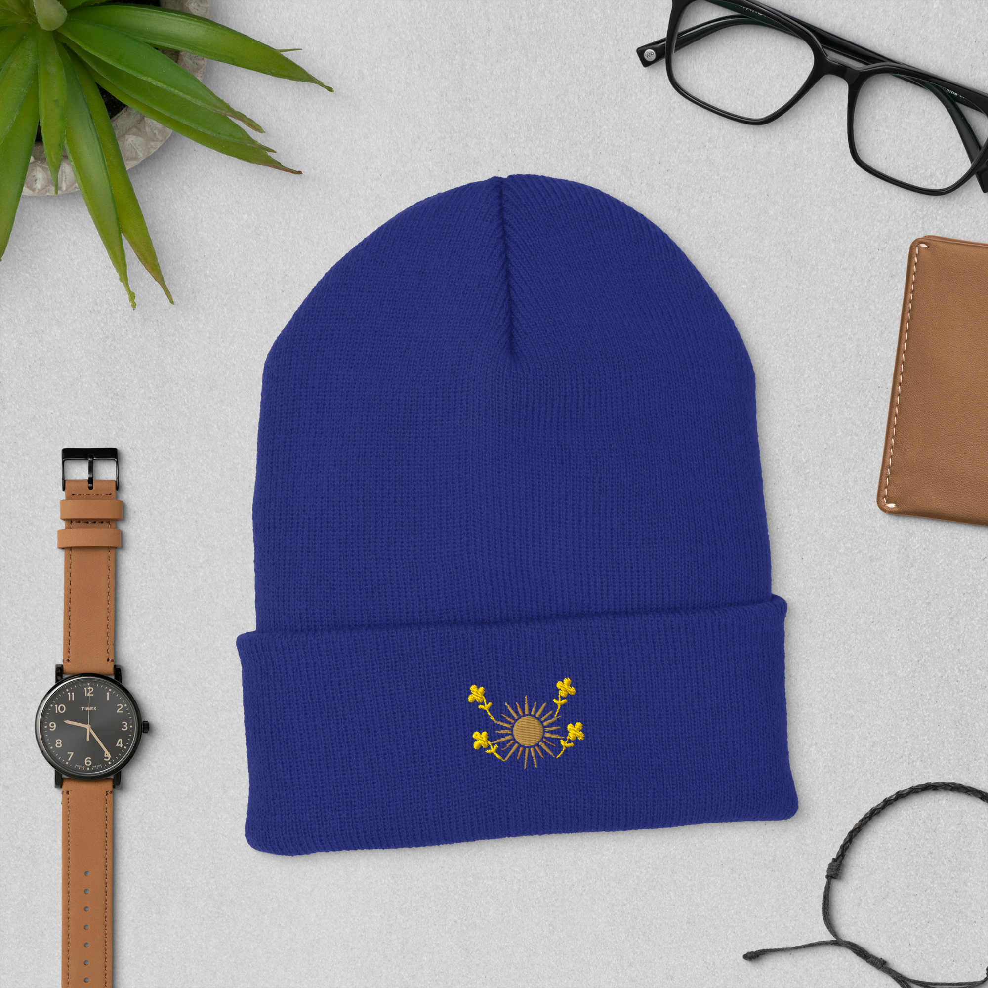 cuffed-beanie-royal-front-687461c6496ef.png