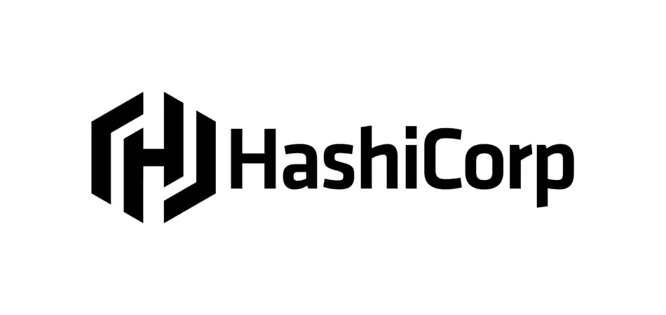 HashiCorp logo with hexagonal icon and text