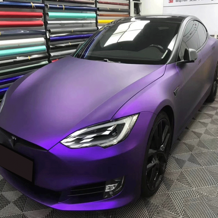Matte Chrome Purple