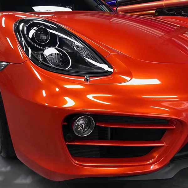 Gloss Metal Paint Orange