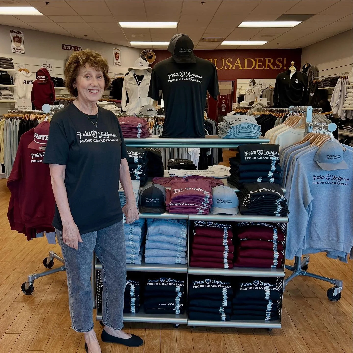 Sandra Trillo, Grandmother of Senior Kaedynce Adabashi, has been a valued friend and volunteer of the Shield for 7 years. She has not only volunteered for her granddaughter, but has volunteered hundreds of hours for many families over the years.  She