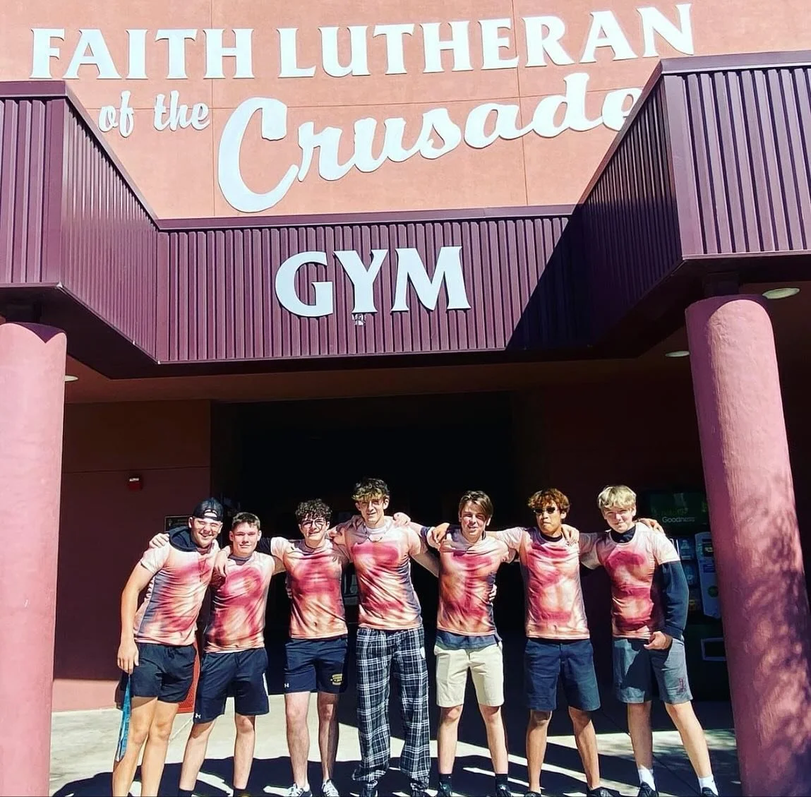 It’s Homecoming ! Get Crusader crazie! Let’s go!