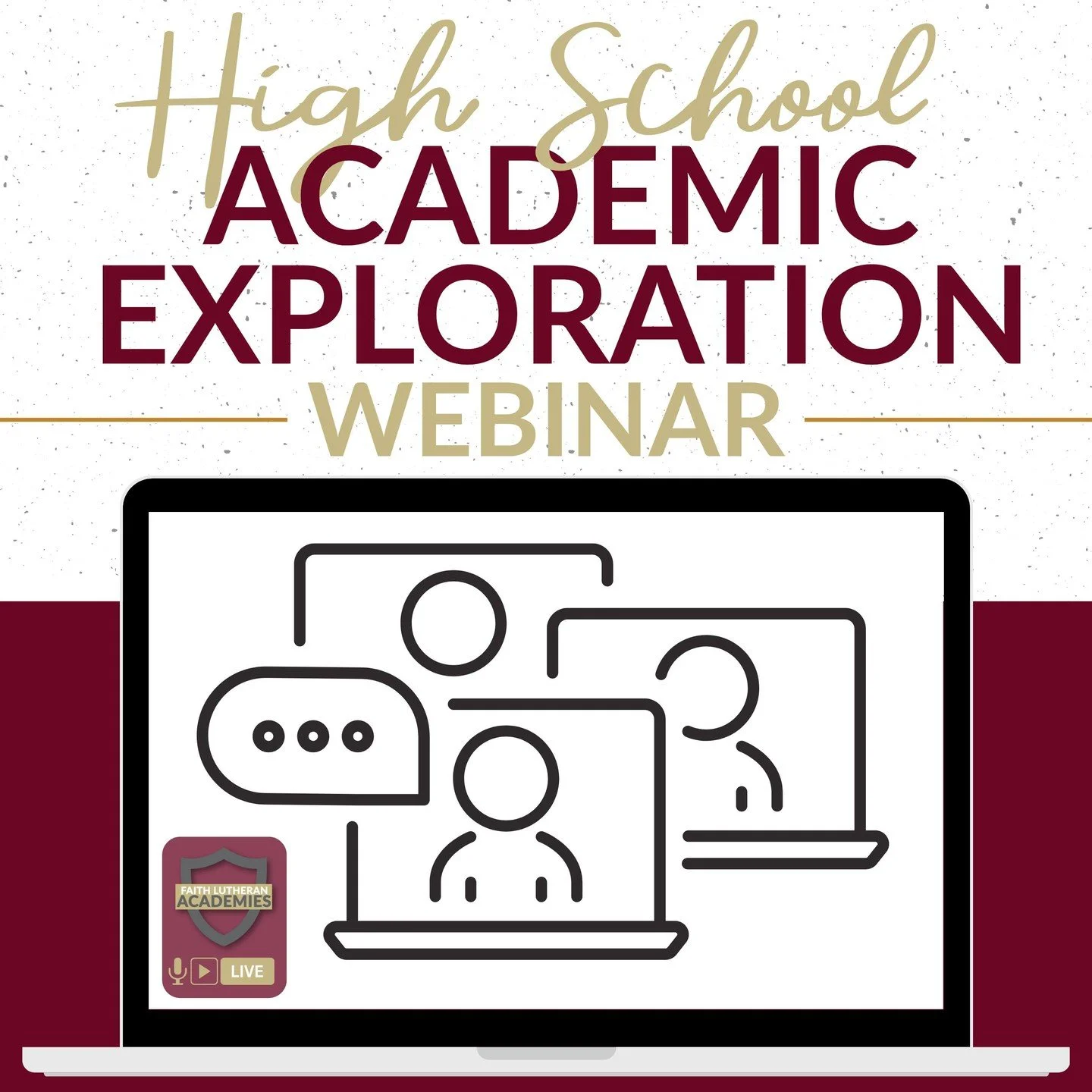 👀 Have you registered for our High School Academic Exploration Webinar yet?!

During this webinar, you'll get to explore our curriculum and take a closer look at our Academies. These programs are designed to give students real-world experience BEFOR
