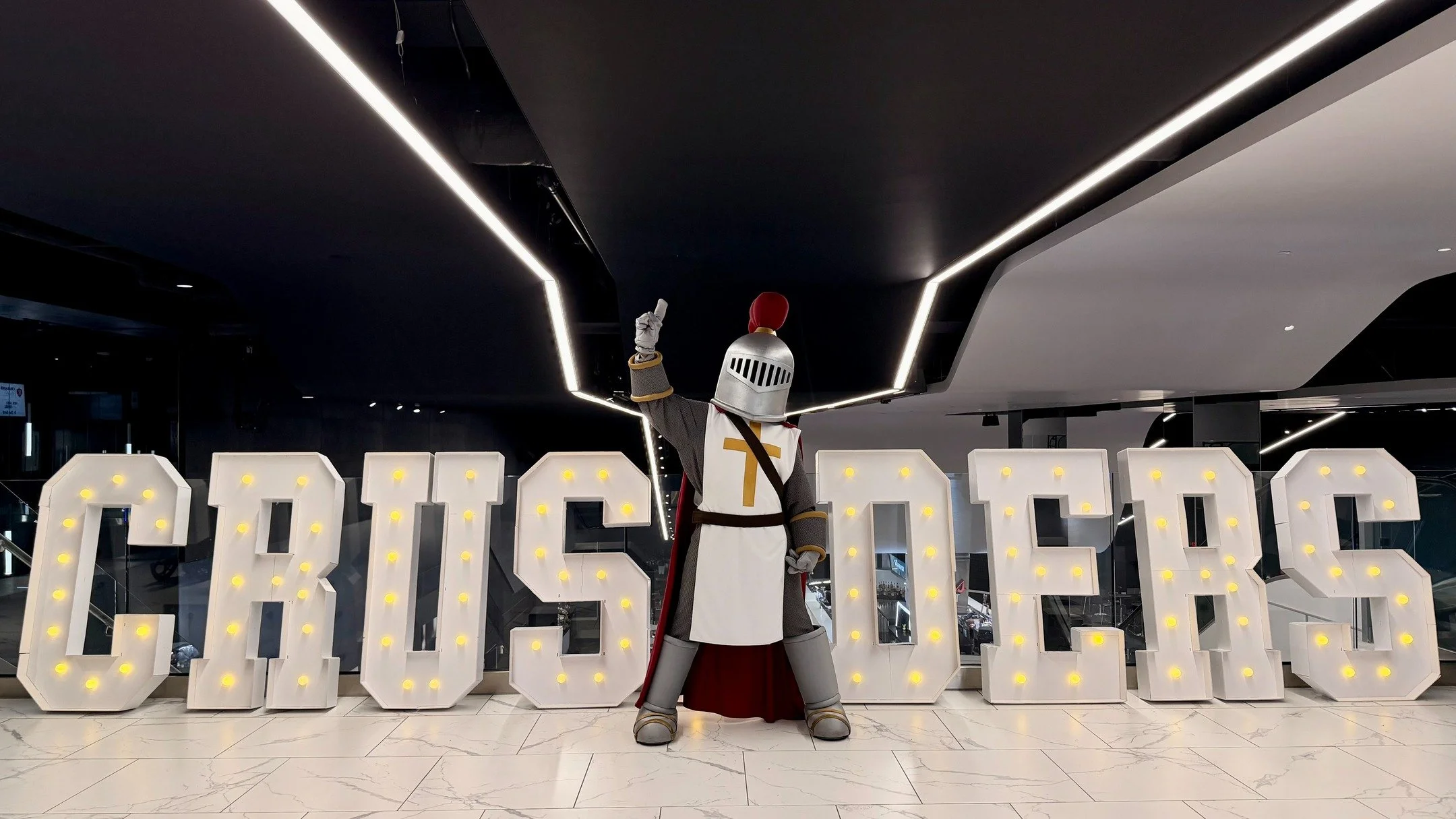 So excited to head back to Allegiant Stadium to cheer on our Football Team at the State Championships. Once a Crusader, always a Faith Crusader alumni @isabellalucente &amp; @itstaylorashleyy