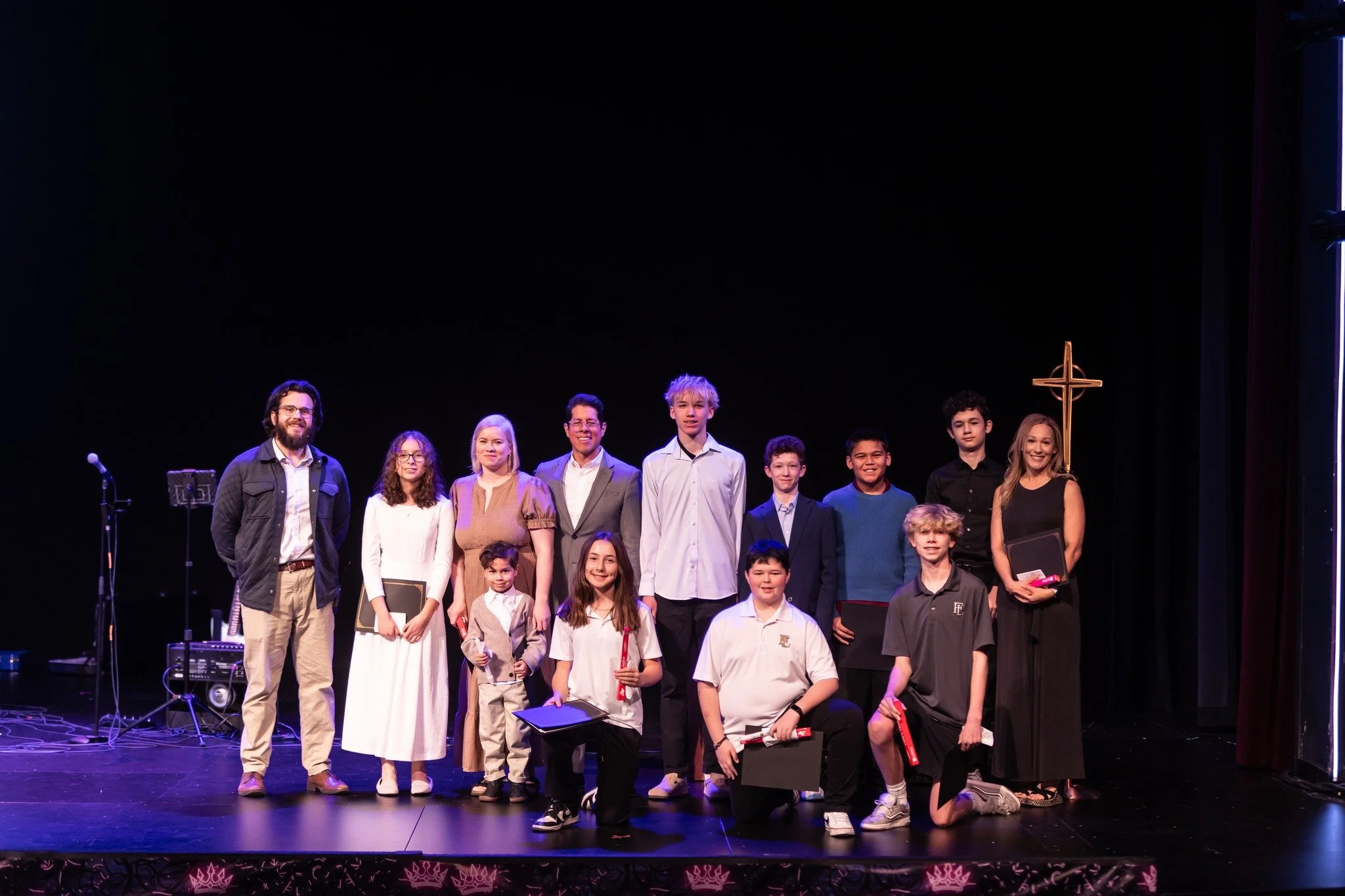 23 middle school students were baptized today as part of our annual baptism tradition during National Lutheran Schools Week! We are so grateful for Pastor Sam from Faith Community Lutheran Church and for these powerful moments of faith shared with ou