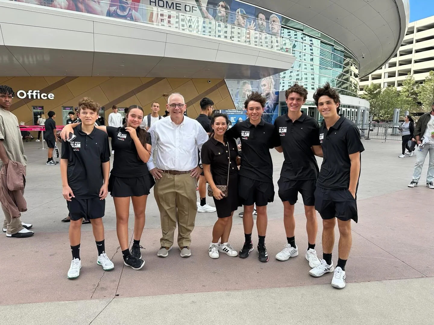 This weekend the MGM Slam brought some of the best men&rsquo;s tennis players in the world to Las Vegas. Before the event, USTA Nevada recognized several of our own tennis members!

🎾 Tyson Young was named Most Improved Boys Player in the entire UST