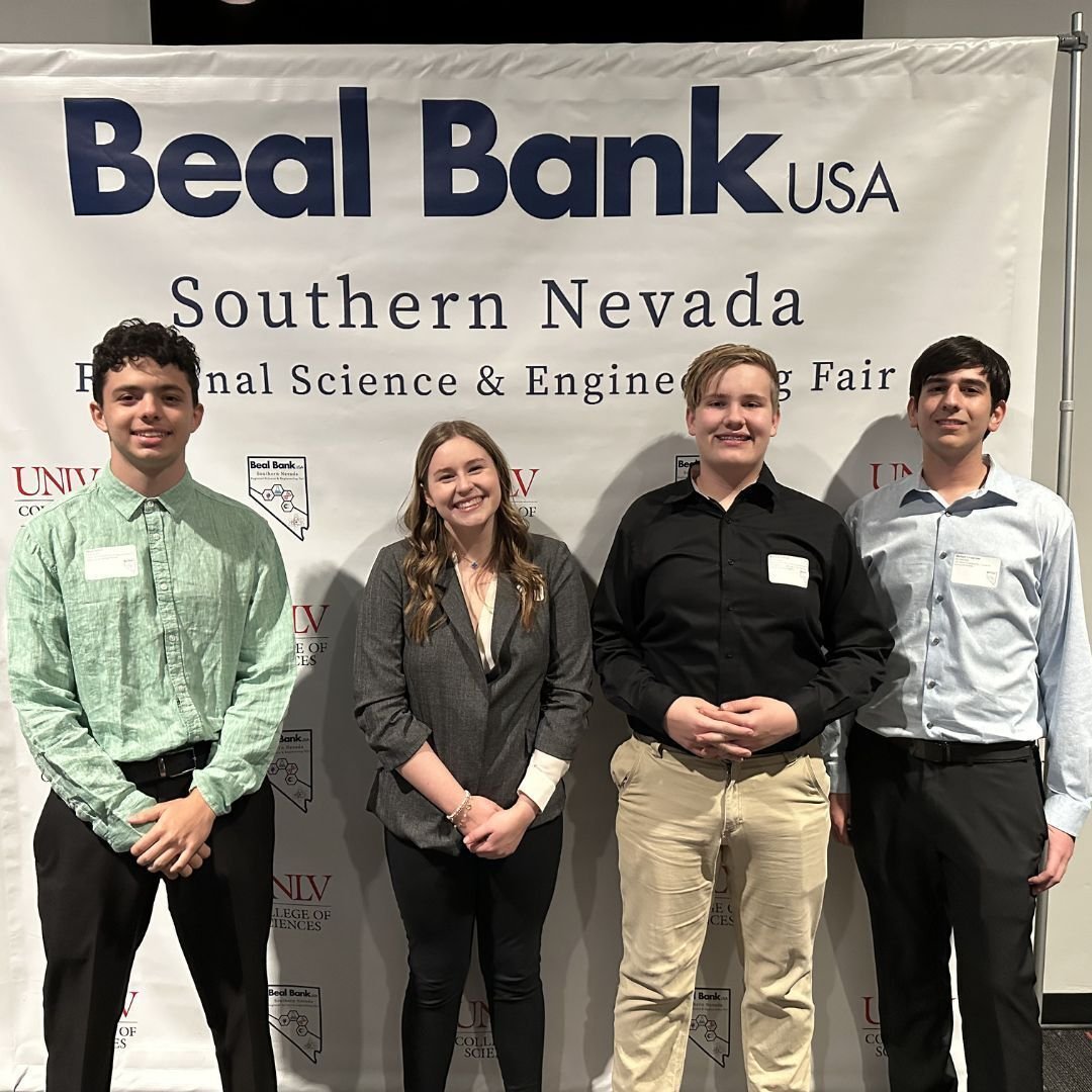 Our Faith Lutheran STEM Research students recently competed in a regional research fair featuring 77 projects across eight categories, making for a highly competitive event this year.

Congratulations to the following students for their outstanding w