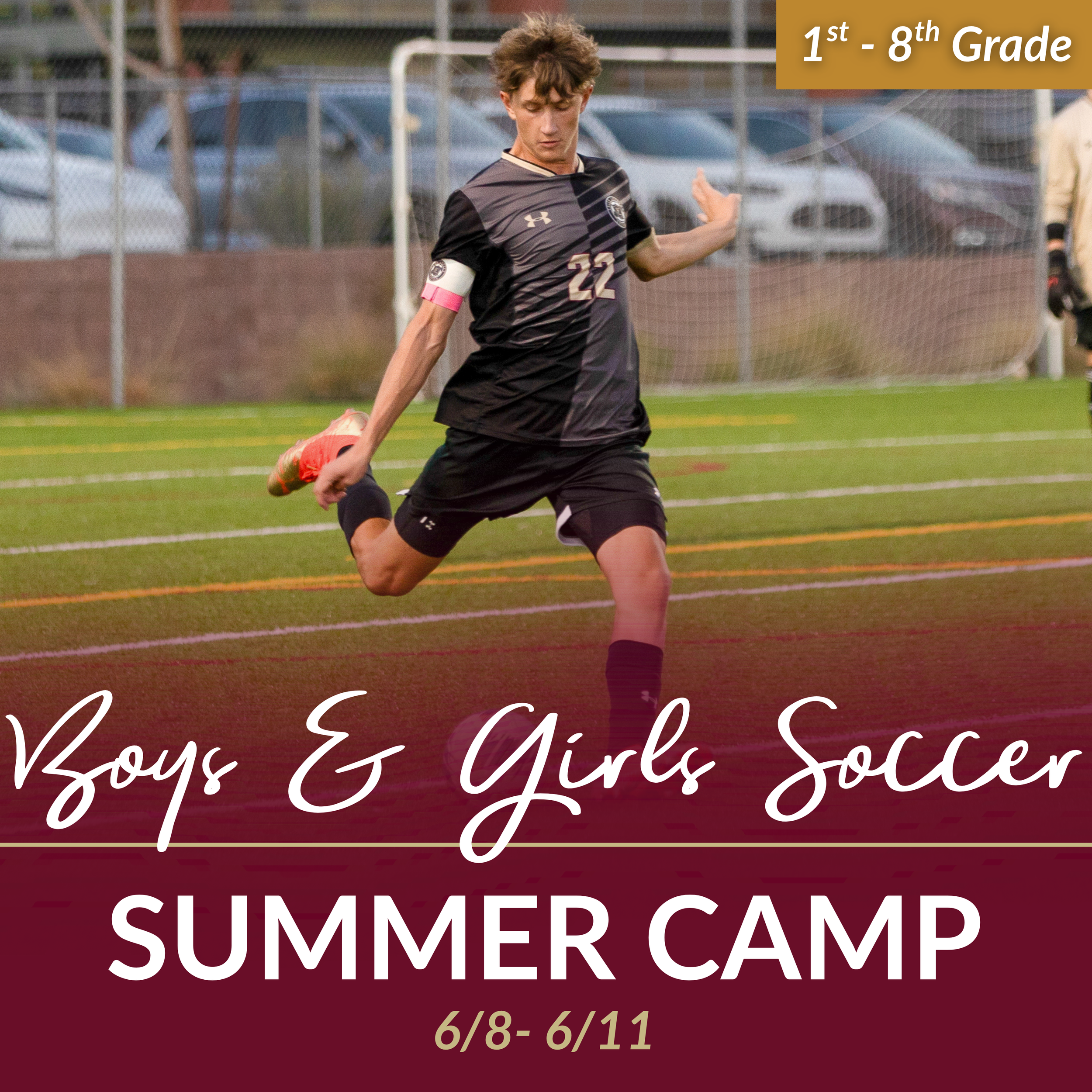 6/8 - 6/11 | Boys &amp; Girls Soccer Summer Gold Camp (Grades 1 - 8)