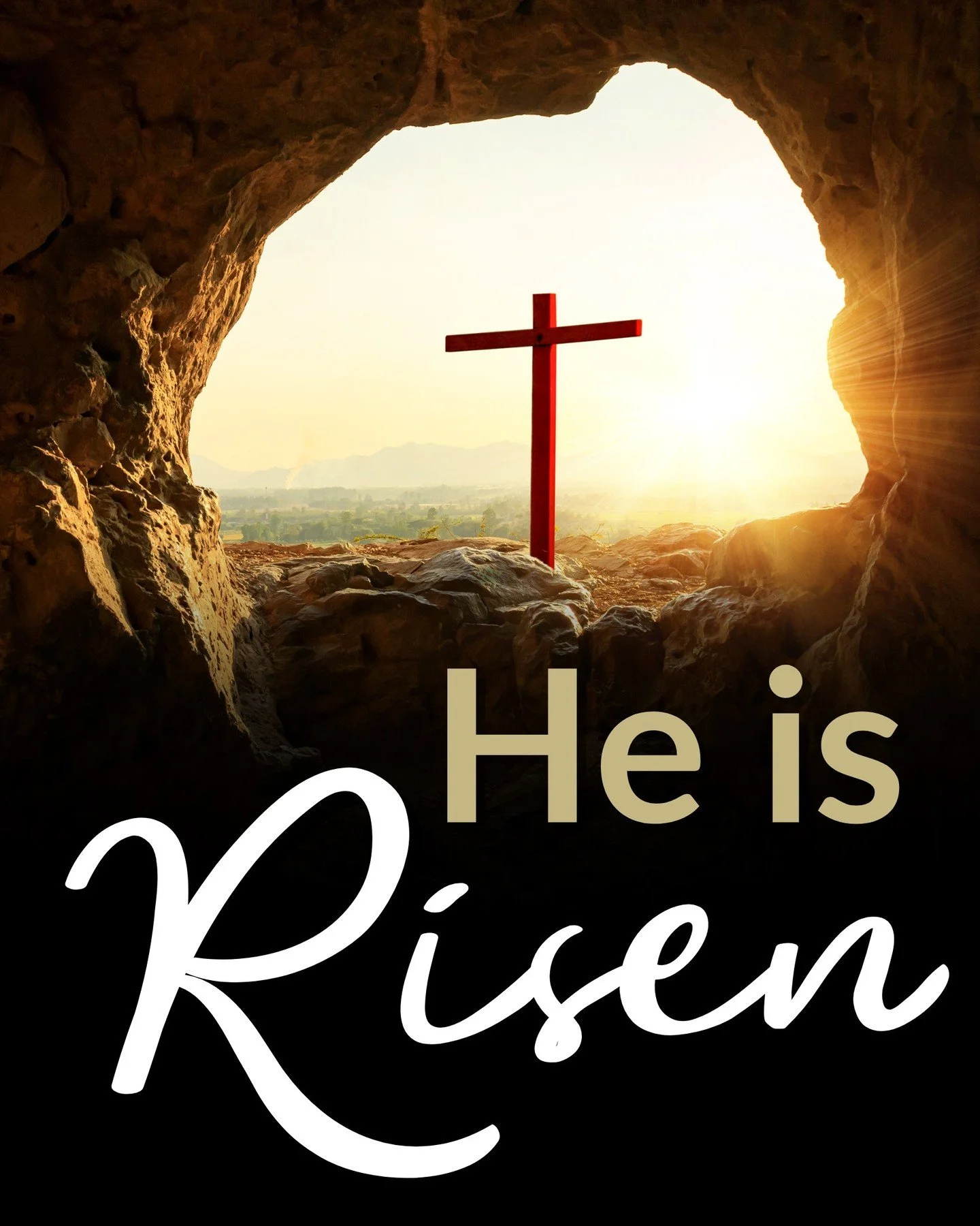 Happy Easter! ✝️ &ldquo;He is not here; He has risen!&rdquo; &mdash; Luke 24:6 

Enjoy your time with family and friends celebrating His resurrection! We will see you Tuesday! ❤️🛡️