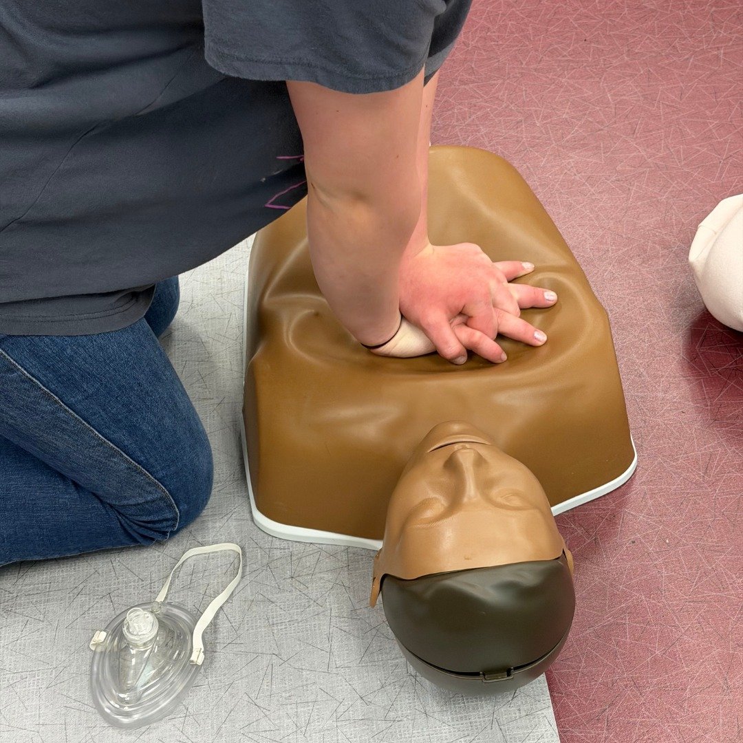Our Red Cross Club participated in CPR training where they learned important life-saving skills! These students are prepared to make a difference! ⚕️