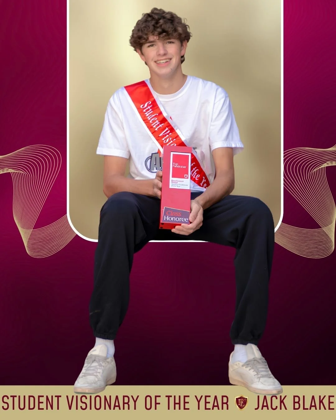 Jack Blake '27, along with his team, was named Blood Cancer United&rsquo;s 2026 Student Visionaries of the Year, earning recognition as the top fundraising team in the program! 

The Student Visionaries of the Year program is a philanthropic leadersh