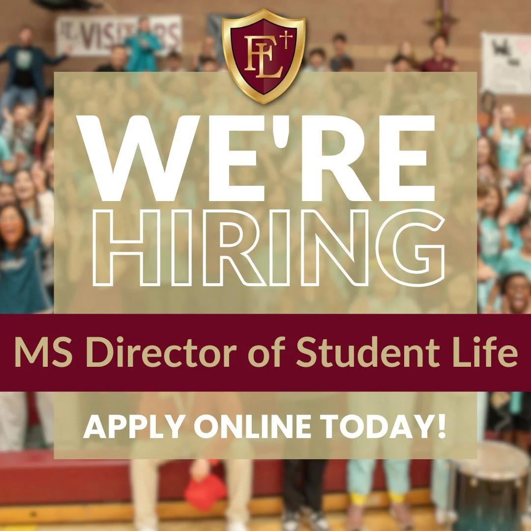 Did you know we&rsquo;re hiring? 👀 🛡️

We&rsquo;re currently looking for a Middle School Director of Student Life at Faith Lutheran! This role creates meaningful student experiences, builds community, and fosters engagement across campus! If you&rs