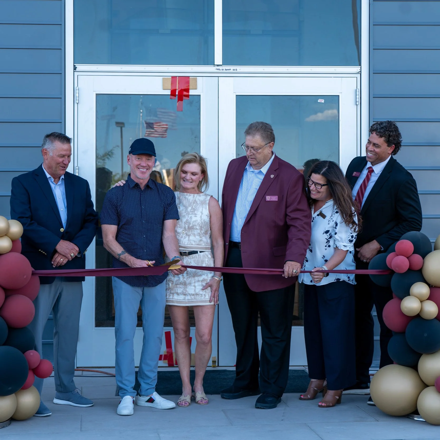 Hooks Center Ribbon Cutting