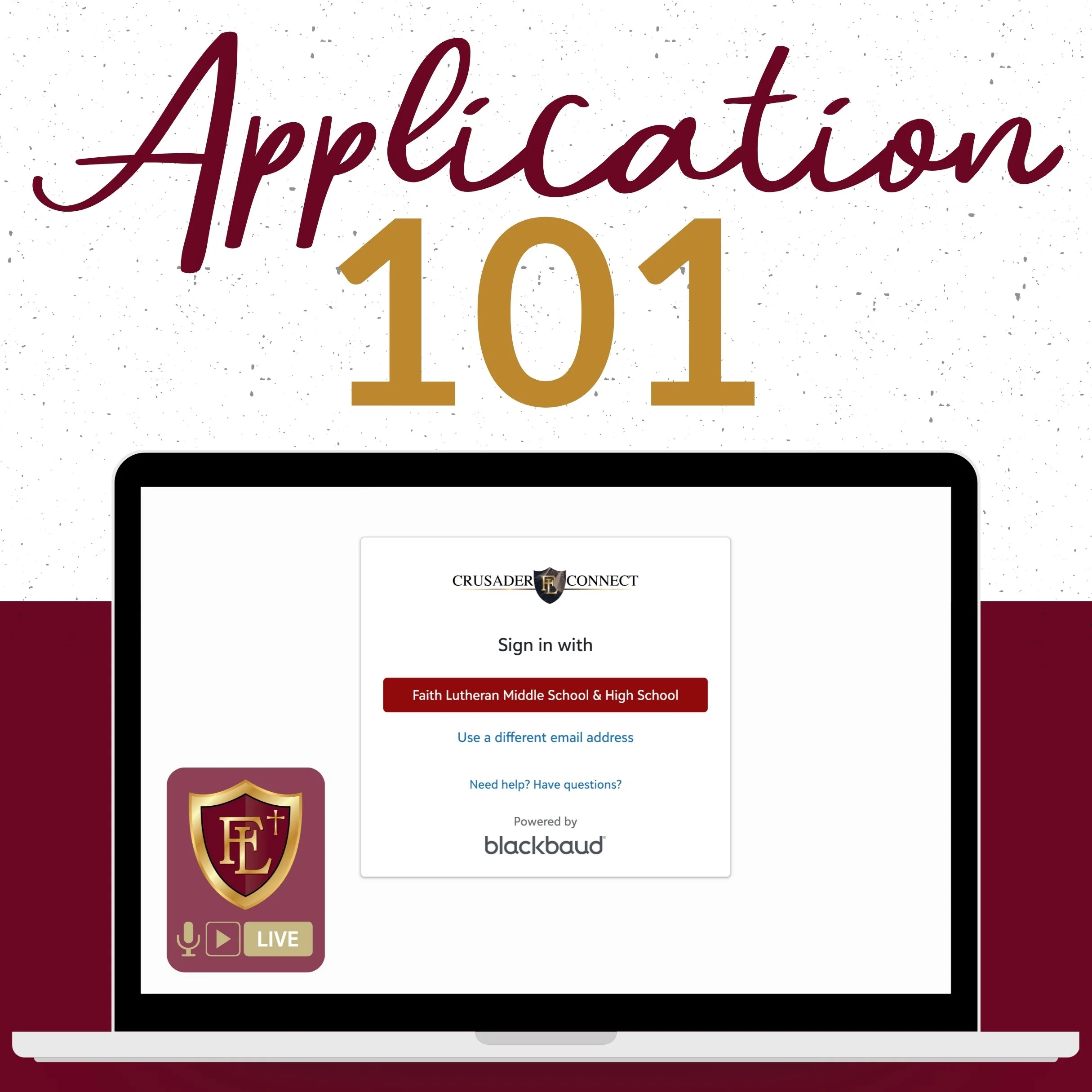 8/26 - Application 101 Webinar