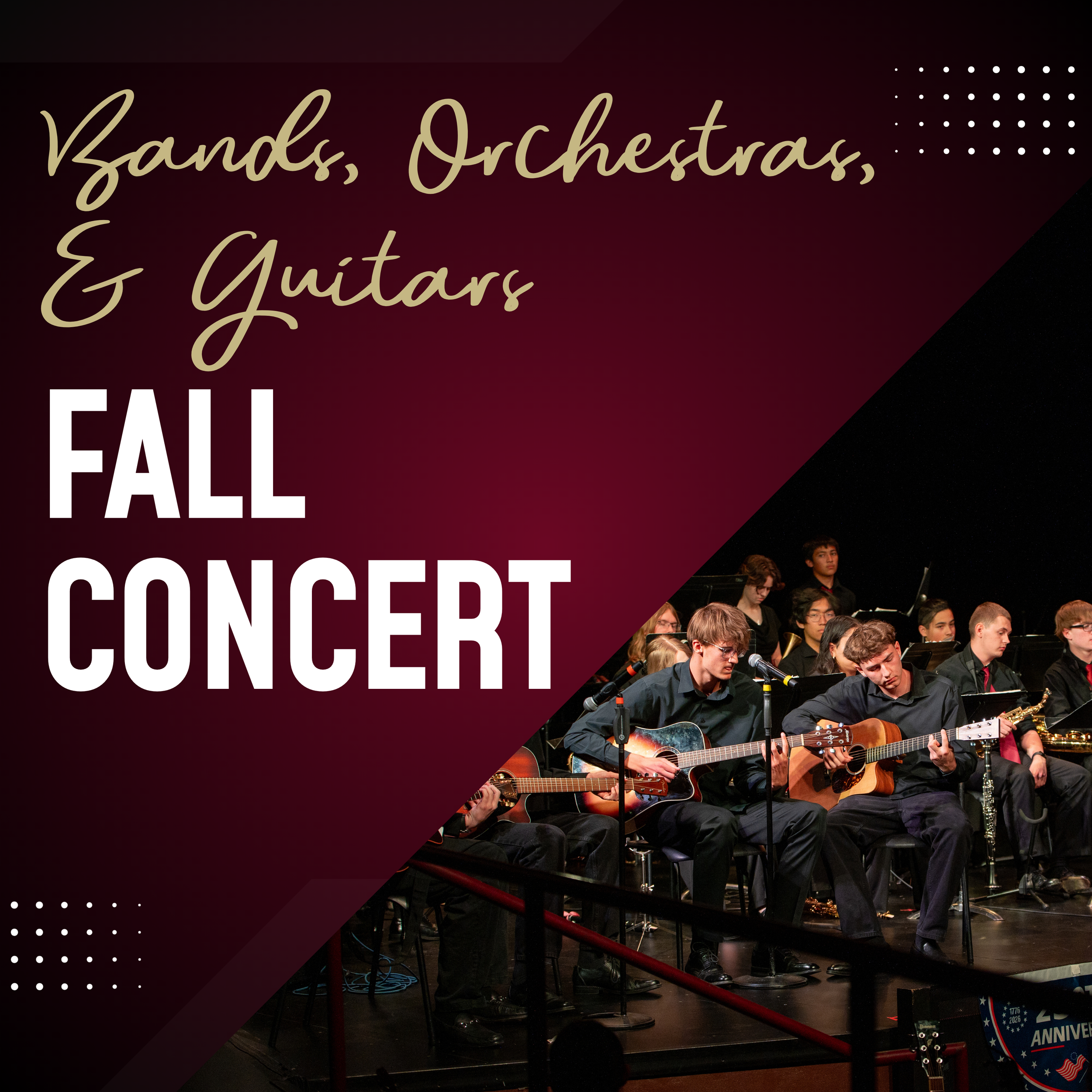 10/13: Bands, Orchestras, &amp; Guitars Fall Concert
