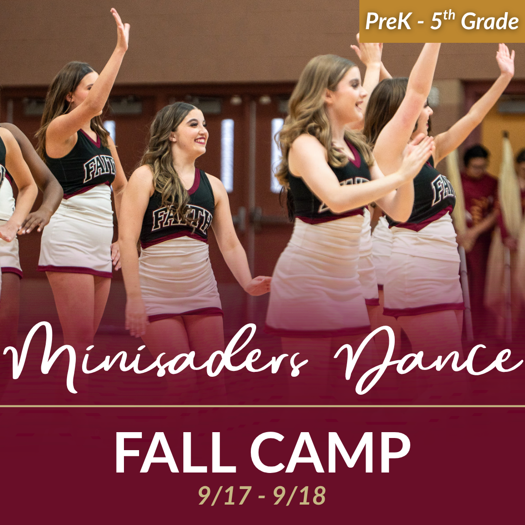 9/17 - 9/18 | Minisaders Dance Camp (PreK - 5th Grade)