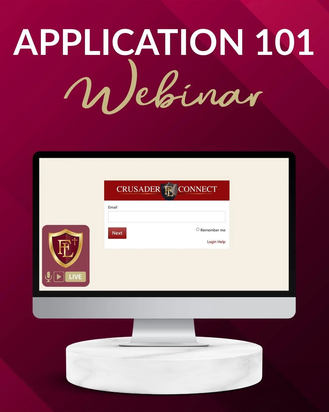 🚨 Tomorrow's the day! 🚨

Join us tomorrow evening for our Application 101 Webinar and learn everything you need to know about applying to Faith Lutheran for the 2027&ndash;2028 school year! 🛡️

Our Admissions team will walk you through the applica