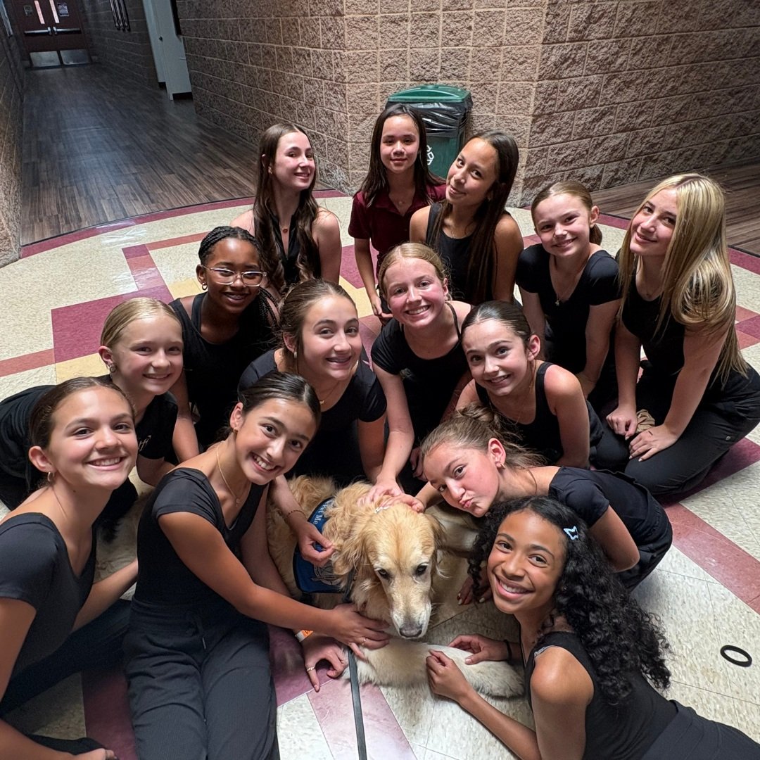 We had a very special four-legged visitor on campus! 🐾🛡️

Meet @lcck9salome , a Lutheran Church Charities K-9 Comfort Dog who serves the Las Vegas community with @faithcommunitylv !

Salome stopped by to spend some time with our students, bring a l