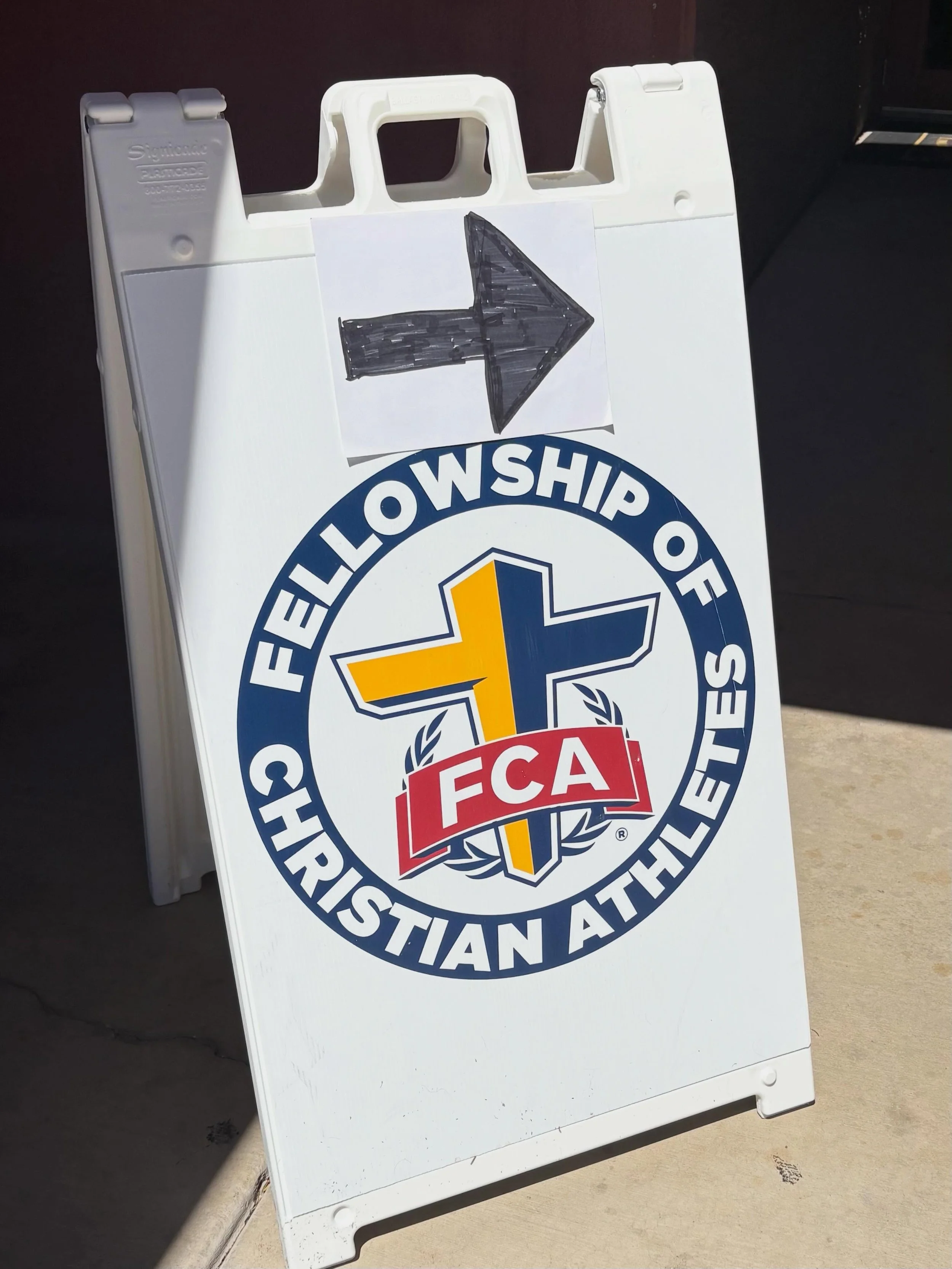 First FCA meeting happening at today&rsquo;s high school lunch in Room 502. #studentlife #flhs #faithlutheranlv #FCA