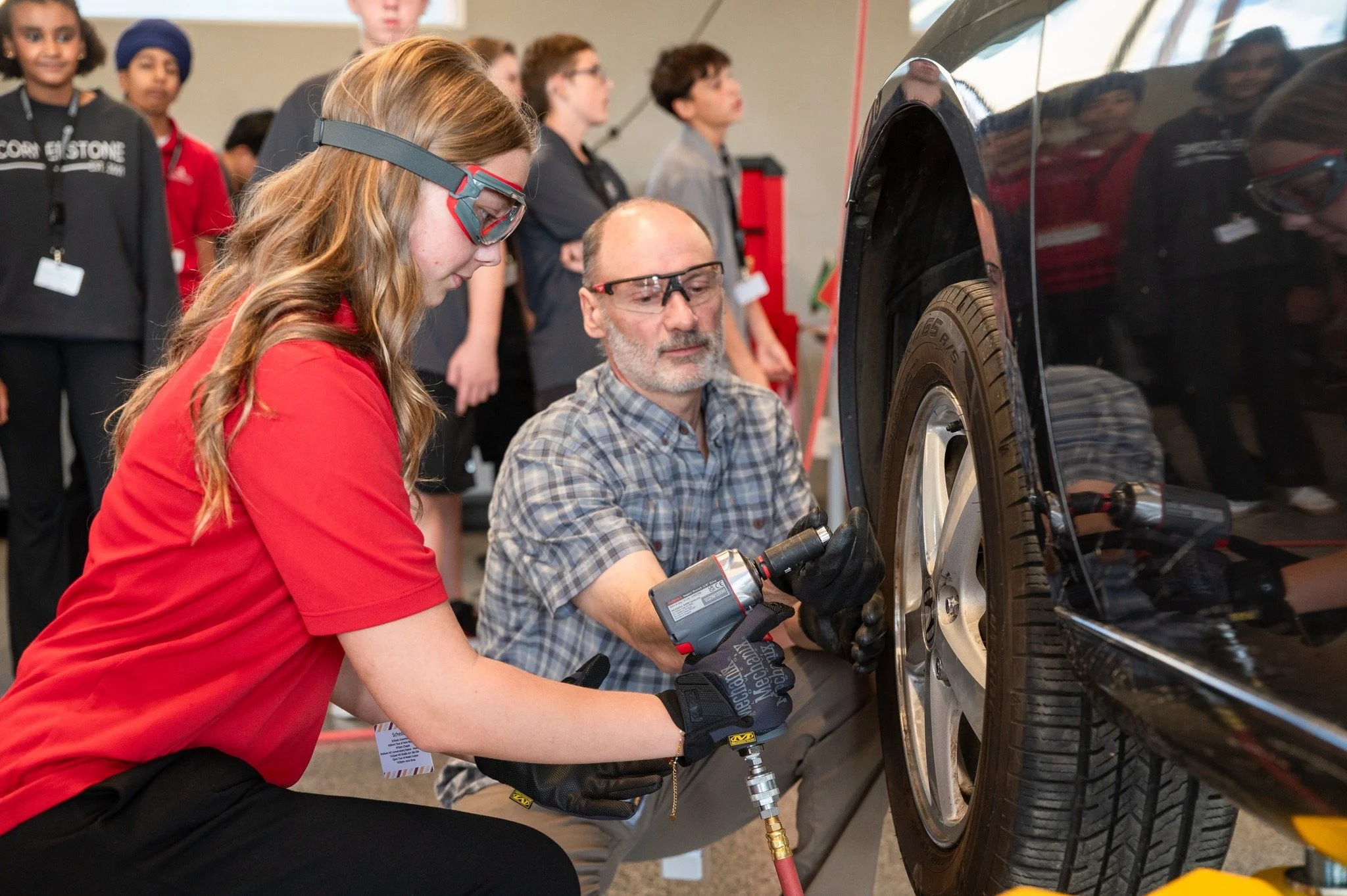 We were so excited to welcome @cornerstone_lv  to campus last week for Future Freshman Day! 🛡️

Students got to experience life at Faith Lutheran High School as they extracted DNA in our greenhouse, attended classes with our students, participated i