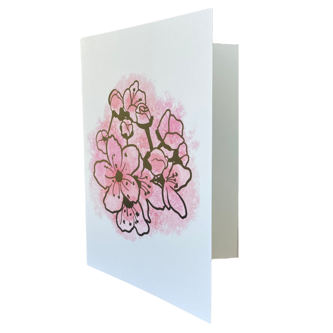 Sakura Blossoms Card