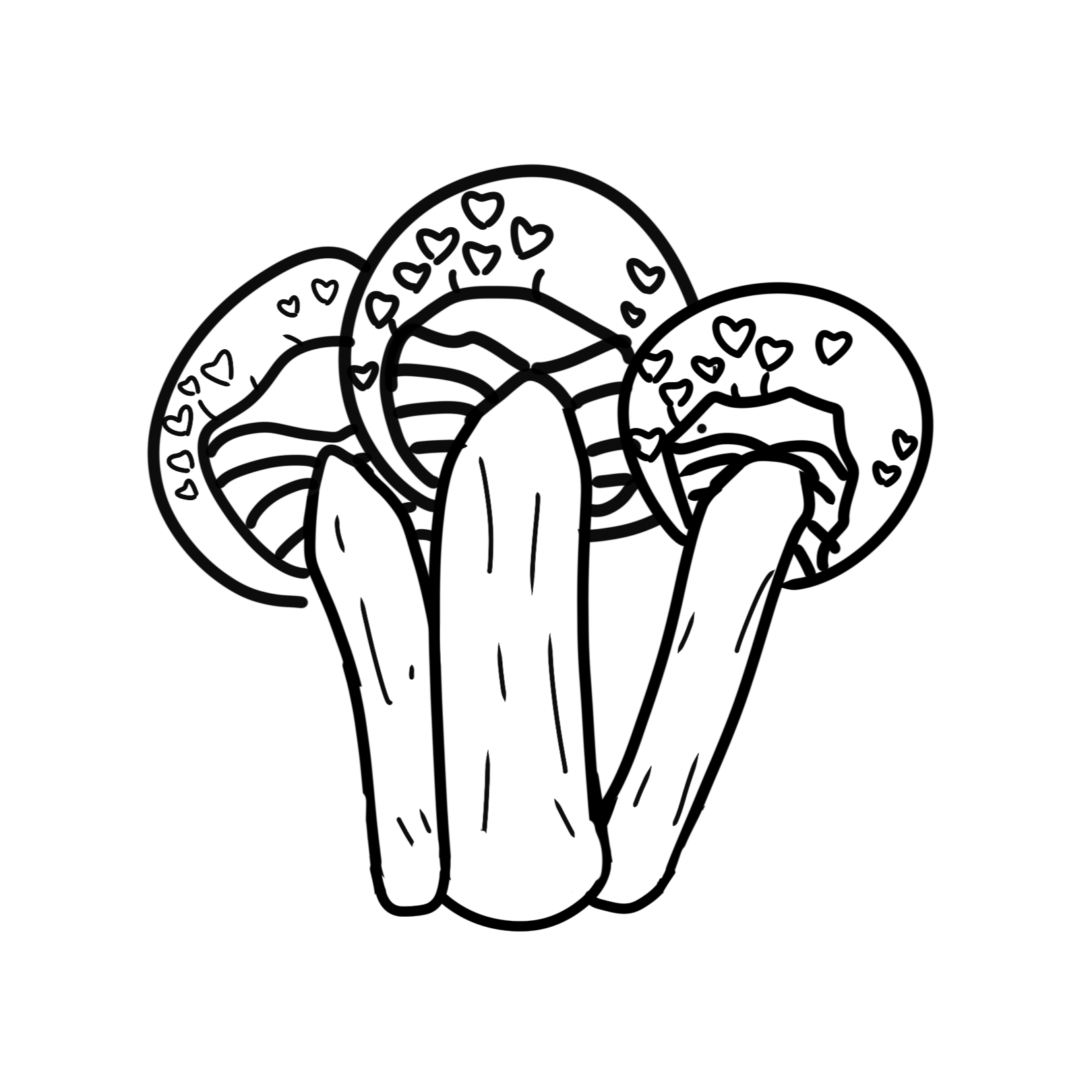 Mushrooms by Kiana